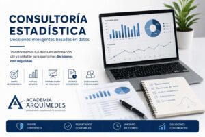 Consultoría estadística y análisis de datos para investigaciones académicas